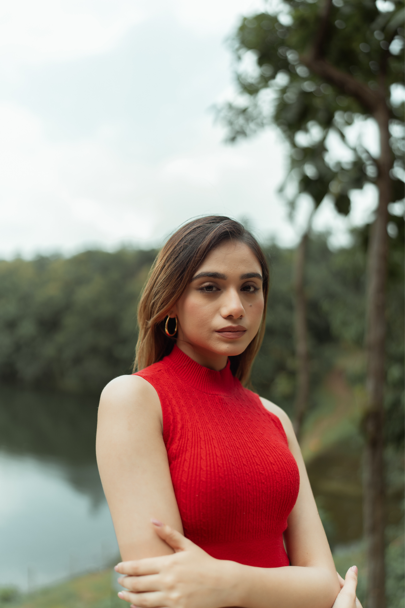 Potnse Lasso Petite Hoops Gold