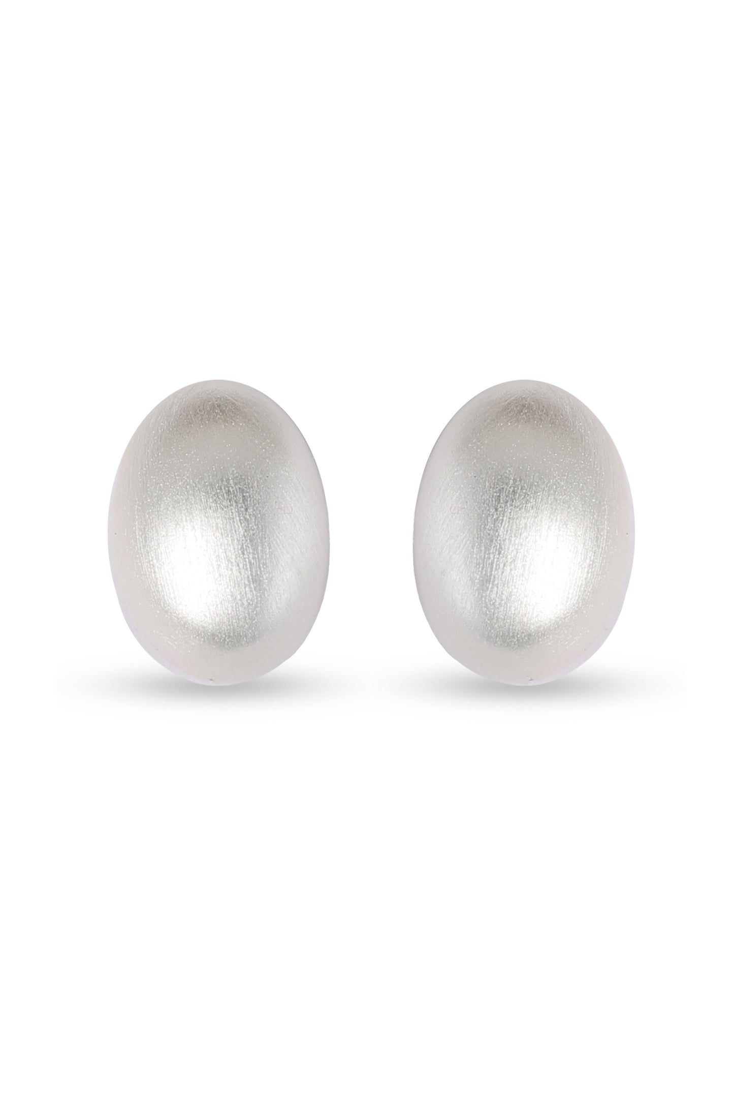 Potnse Amandes Studs Silver