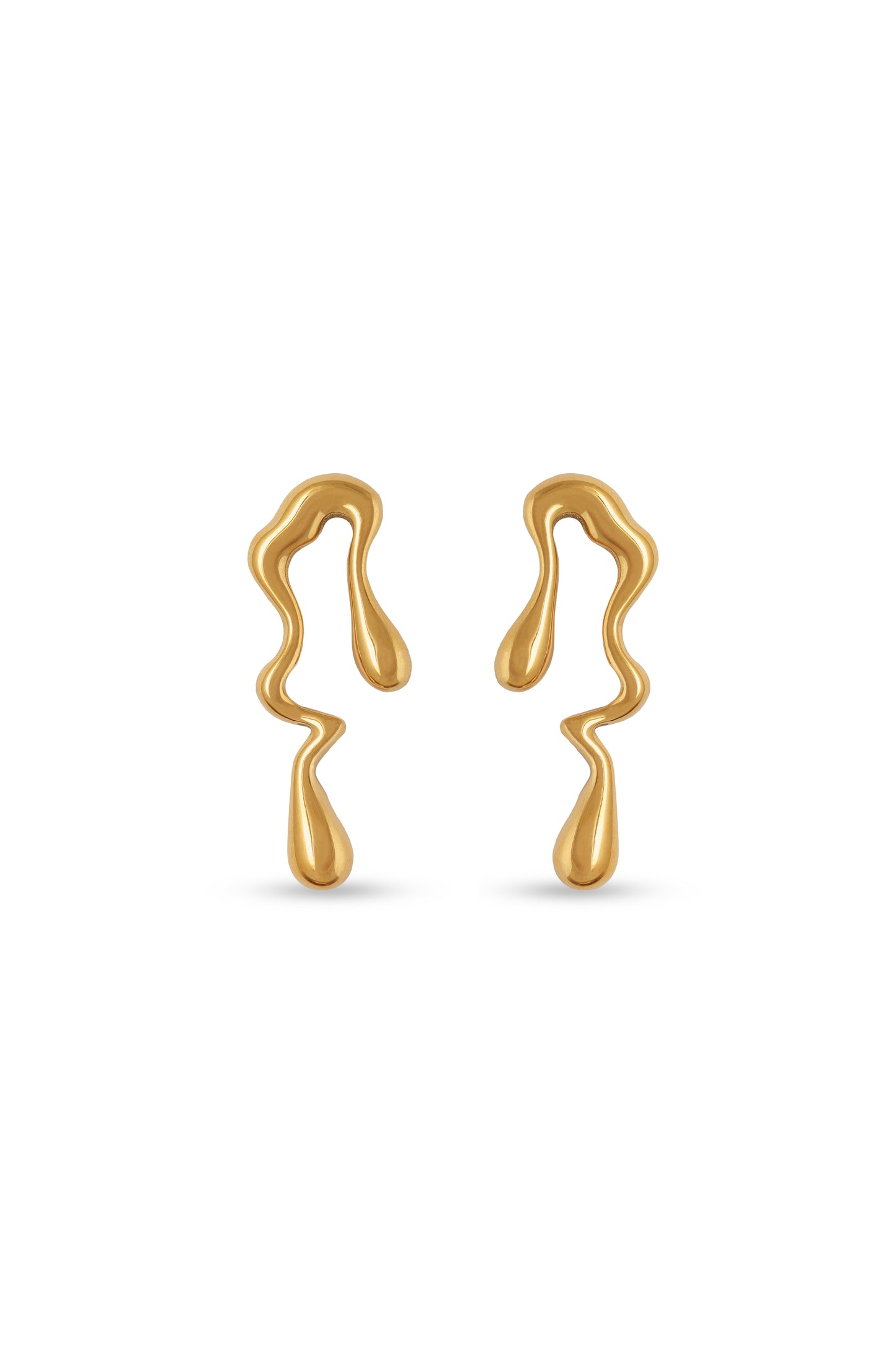 Potnse Ver D'or Statement Earrings