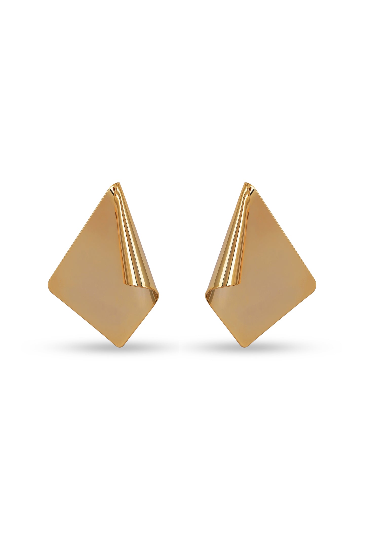 Potnse Folium Statement Earrings