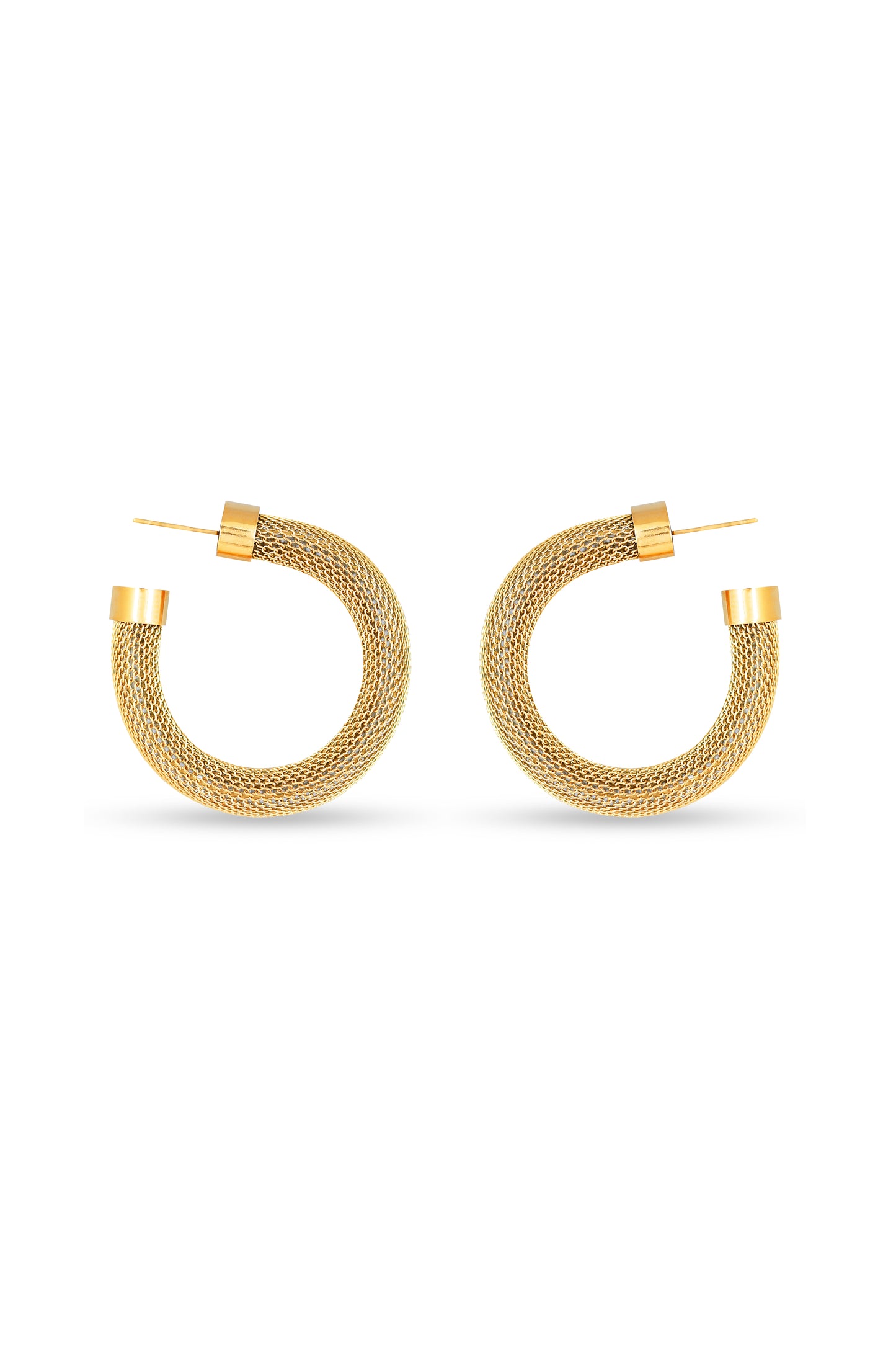 Potnse Tricotée Statement Hoops
