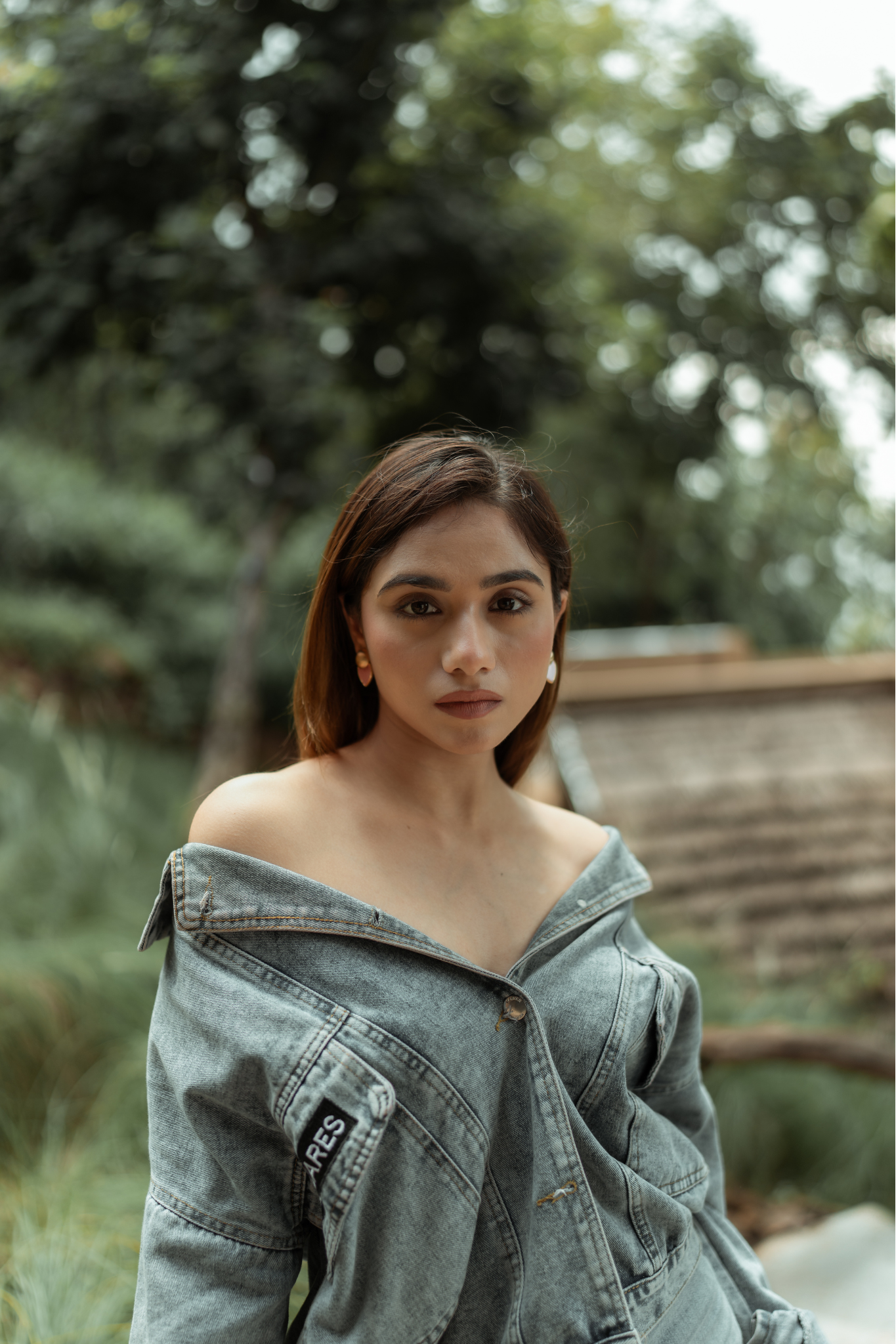 Potnse Ma Chérie Marble Pink Studs