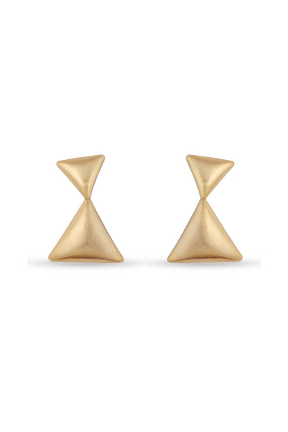 Potnse Papillon Studs Gold