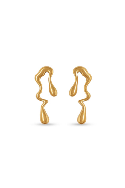 Potnse Ver D'or Statement Earrings