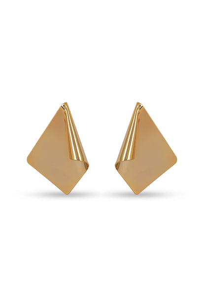 Potnse Folium Statement Earrings