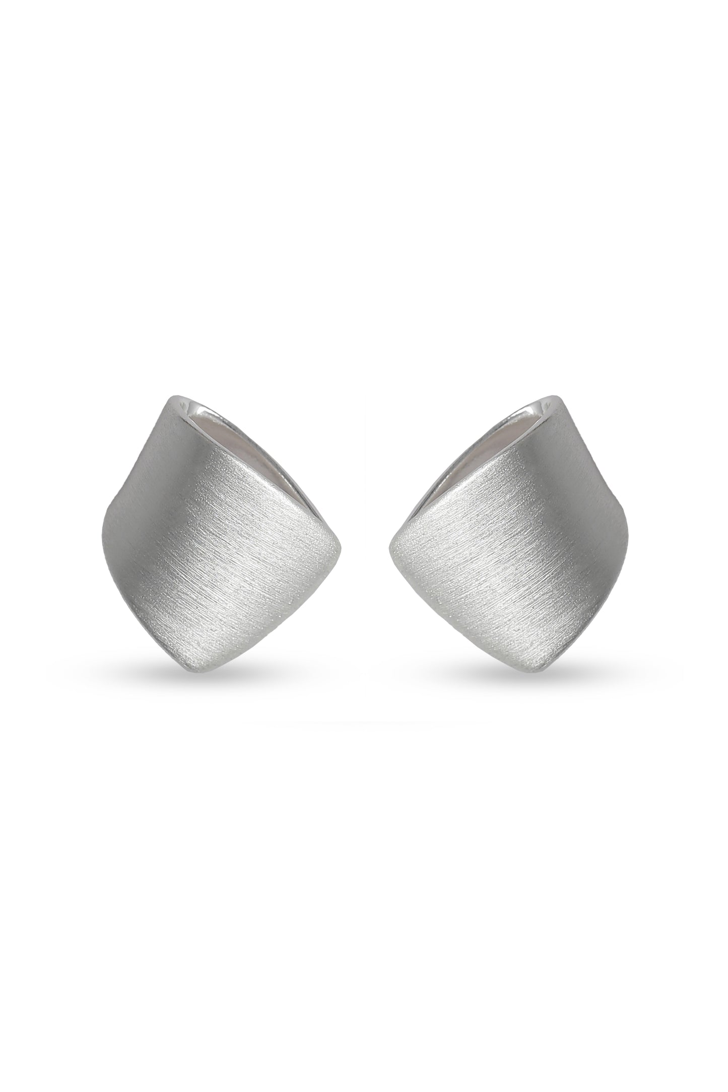 Potnse Copeaux Studs Silver