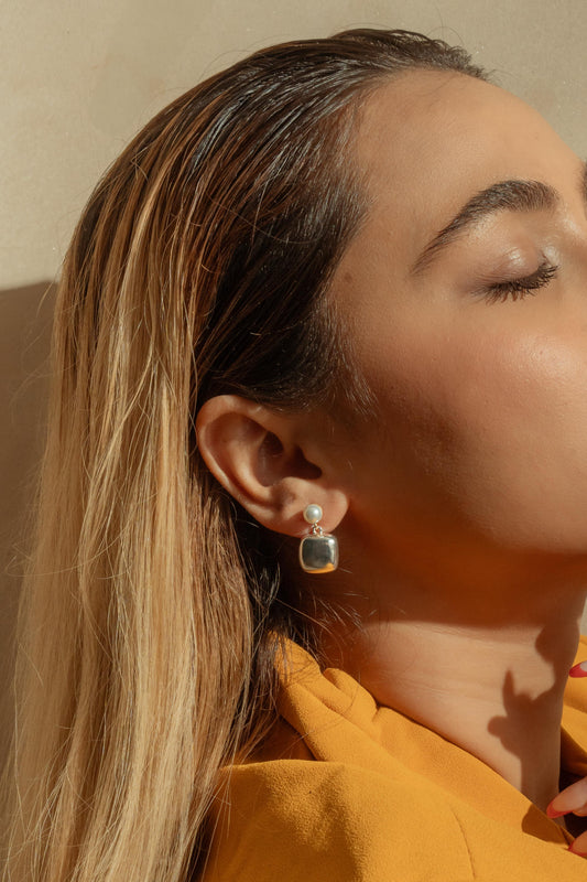Potnse Beurre Studs Silver